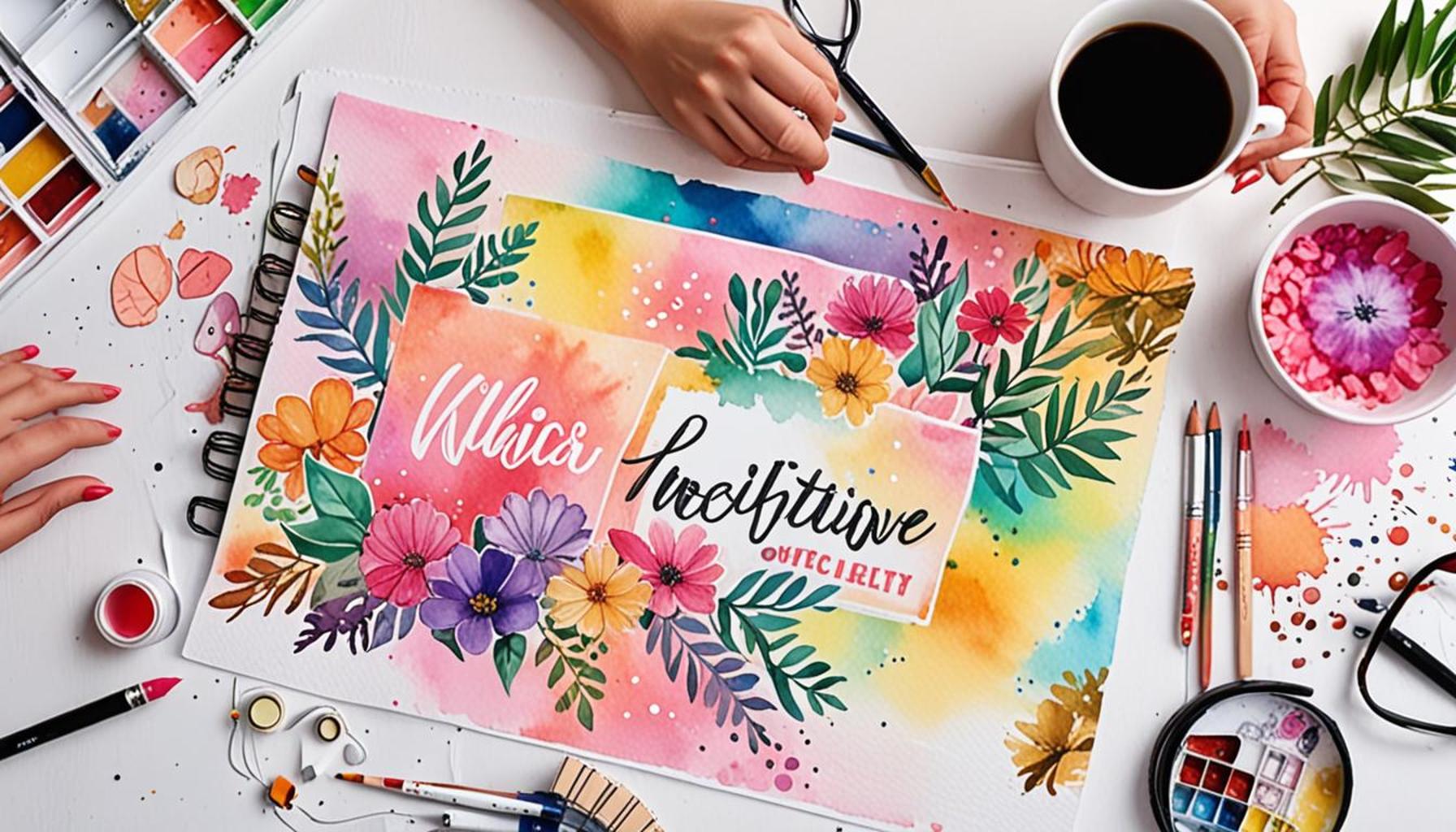 Creating a Vision Board with Positive Affirmations to Strengthen Self-Esteem