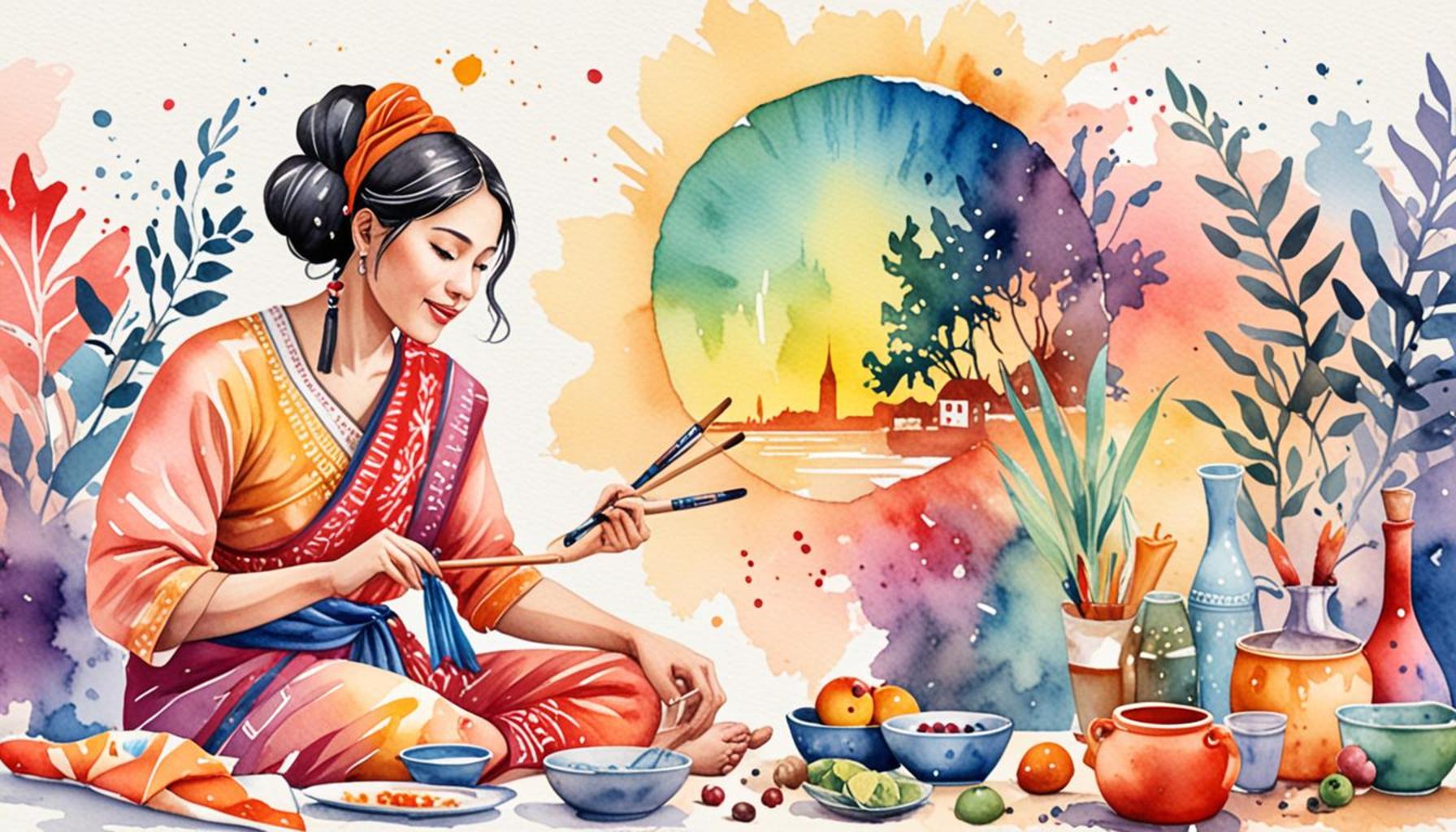 The Cultural Influence in Art: Projects that Celebrate Local Traditions and Histories