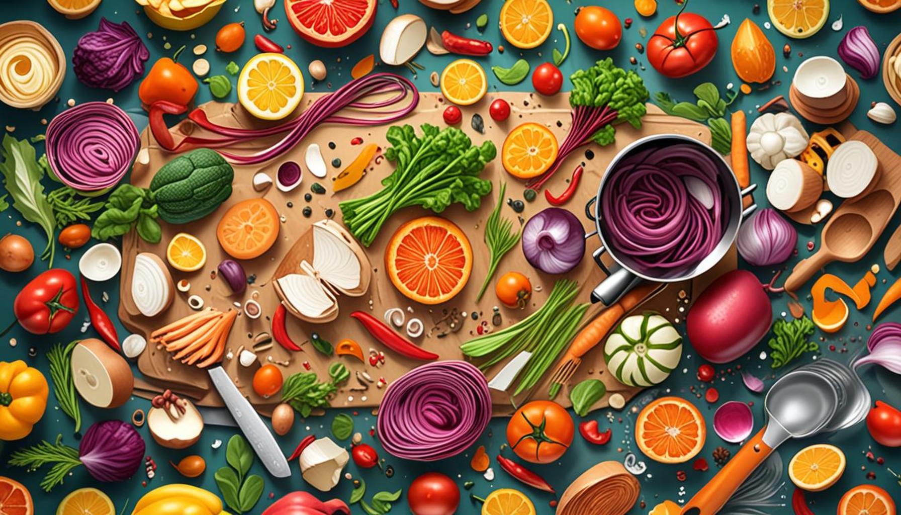 Inventive Cooking: The Art of Creating Recipes from Food Scraps