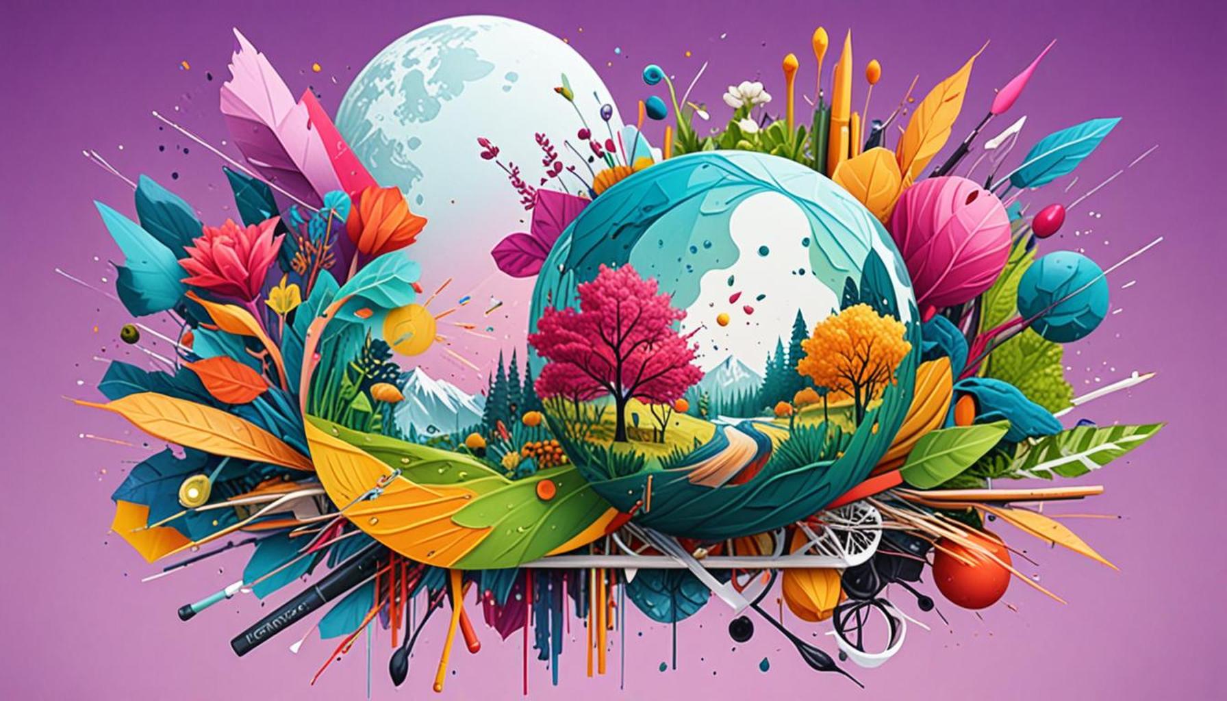 Exploring Art and Sustainability Creative Project Innovation