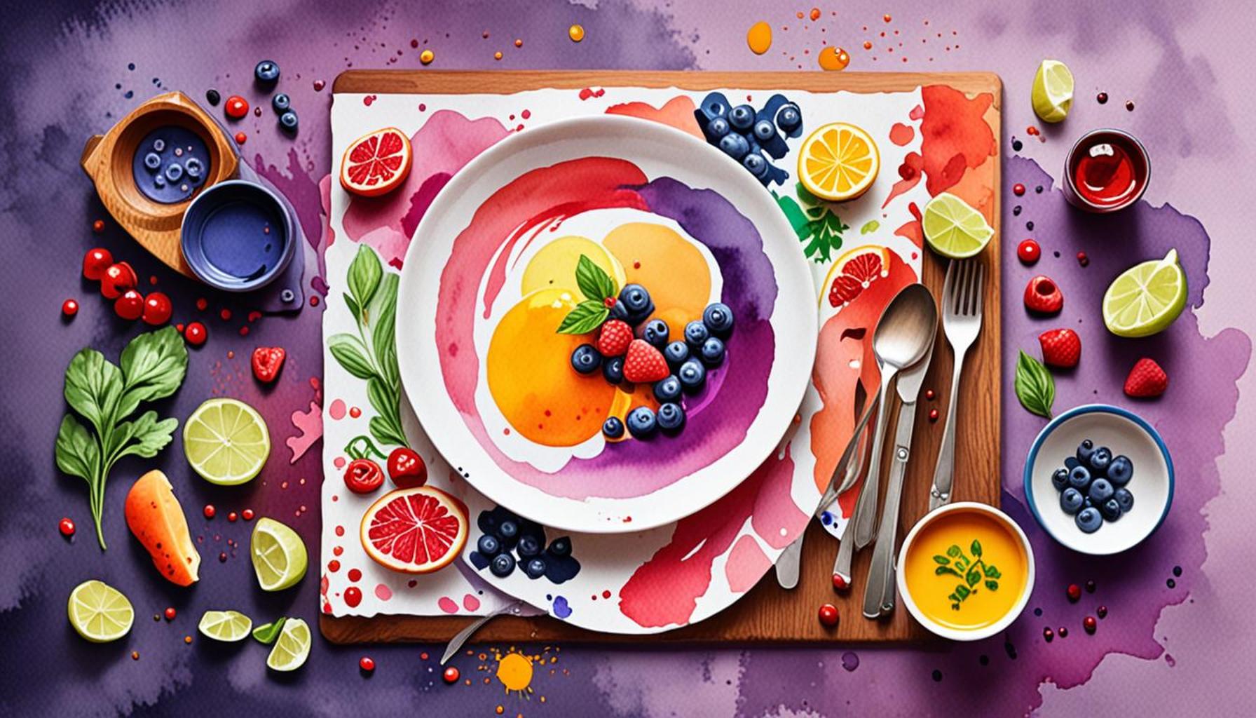 The Influence of Colors in Gastronomy: How the Visual Palette Can Inspire Flavors and Presentations