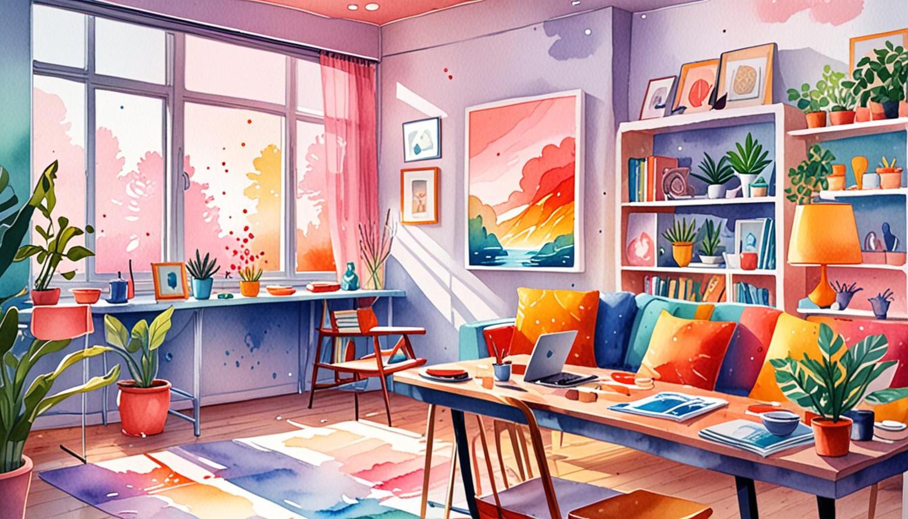 The Role of Color Psychology in Creating Calming, Streamlined Environments